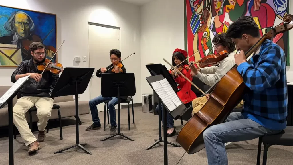 FUMAJS participa en las masterclass internacionales del Trío Lawrence y el Cuarteto de San Petersburgo