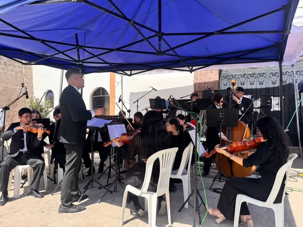 Navidad en Tanlahua: música y comunidad junto a la Orquesta Sinfónica Inti