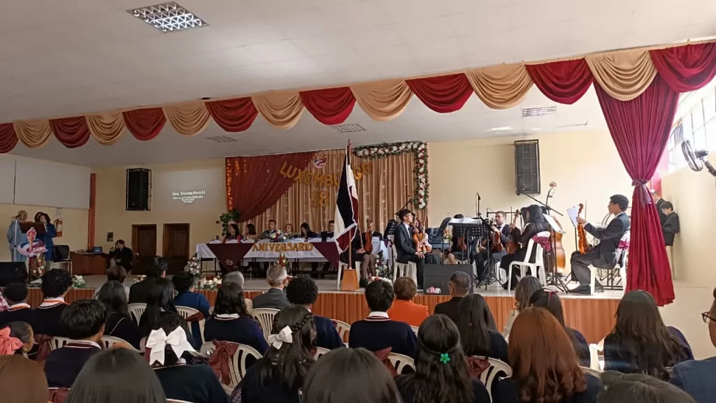 La OSI celebra el 38° aniversario de la Unidad Educativa Luxemburgo con un concierto especial