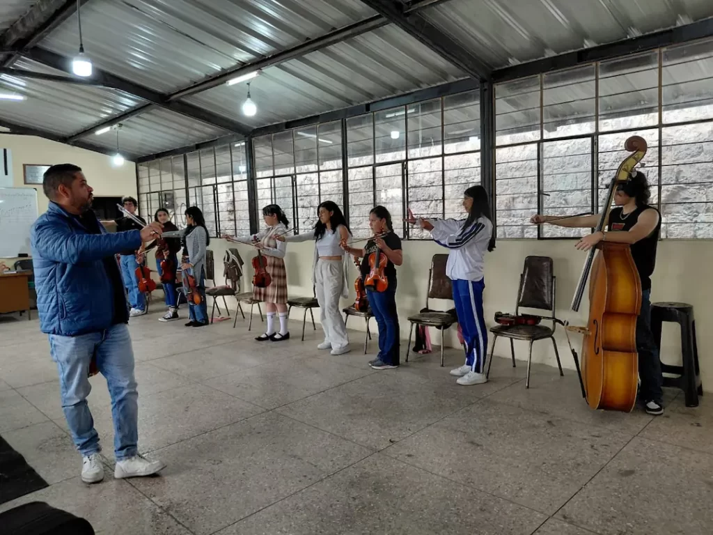 FUMAJS fortalece la formación musical a través de masterclass junto a docentes del Conservatorio Superior Nacional de Música