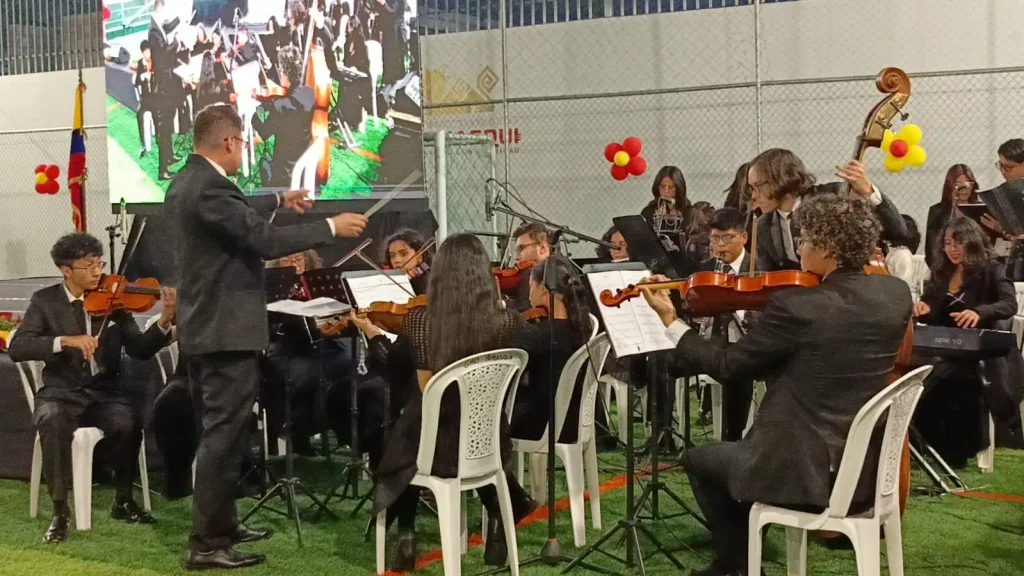 La música acompañó la celebración de los 453 años de parroquialización de Pomasqui