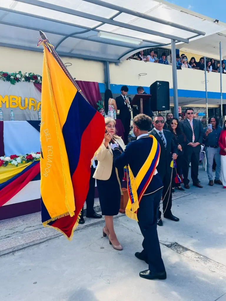 Matías Muñoz: música, disciplina y orgullo por nuestra bandera